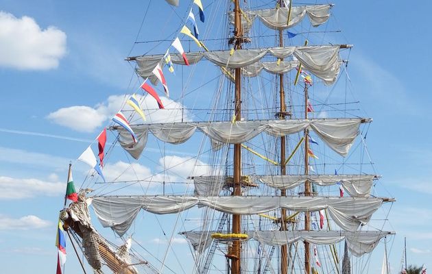 le voilier Cuauhtemoc mexicain