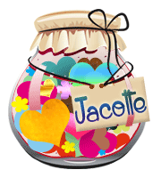 720- Bocal coeur, amour, amitié, signature