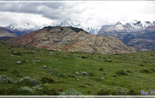 Sur la piste vers le Lago Guillermo - Estancia Cristina - Lago Argentino - Patagonie - Argentine