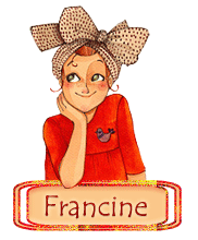 735 - Fille en orange - gif anime, signature blinkie