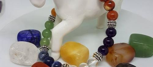 Bracelet de pierres naturelles