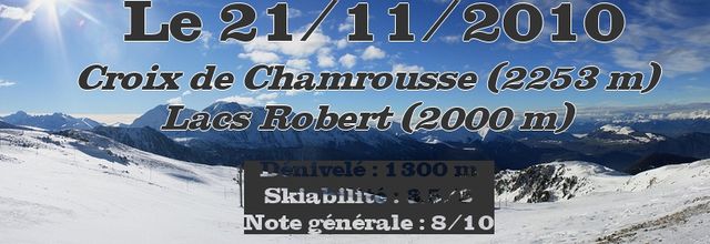 21/11/2010 : Croix de Chamrousse - Lacs Robert (38)