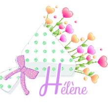 319 Blinkie, gif anime, pour toi, bouquet de fleur, coeur