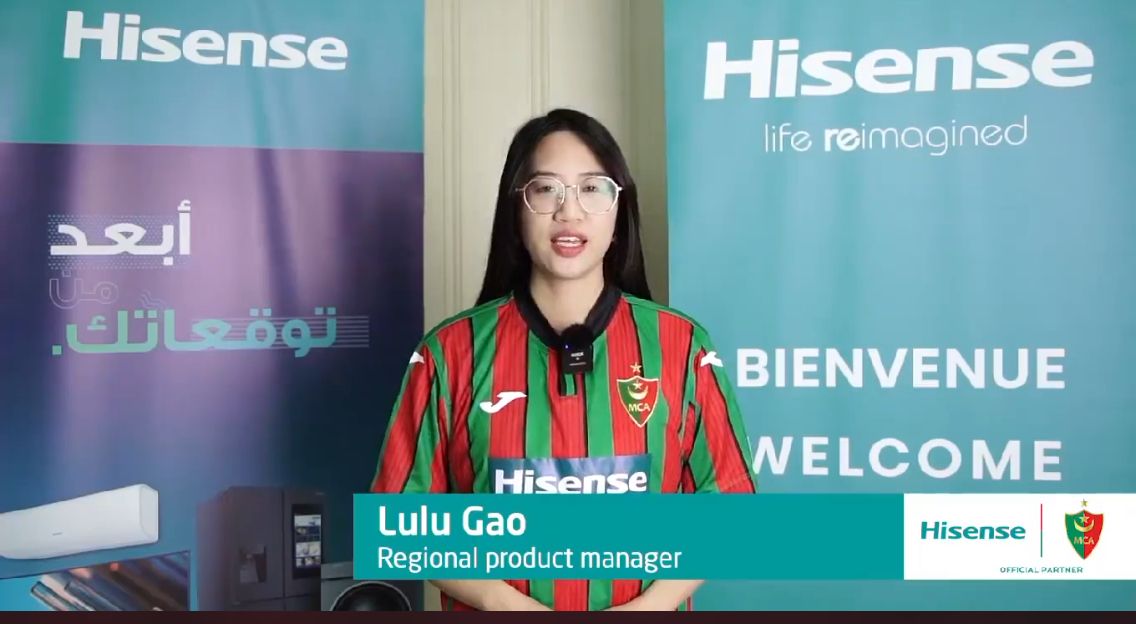 Hisense sponsor du Mouloudia 
