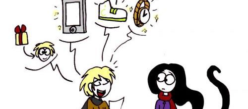 Strip humain: Listes de Noël