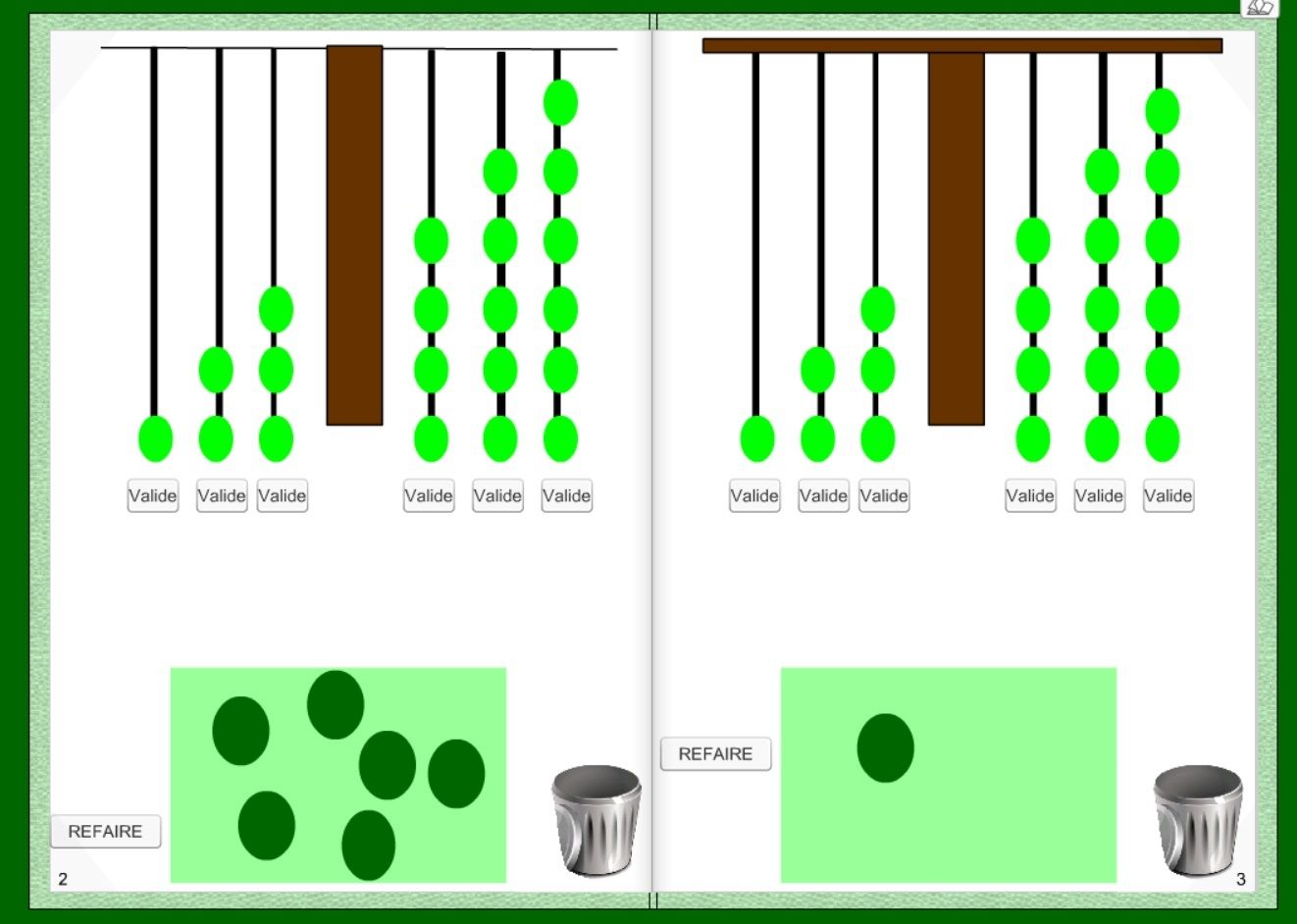 Mathématiques maternelles numération enseignement TICE Jclic