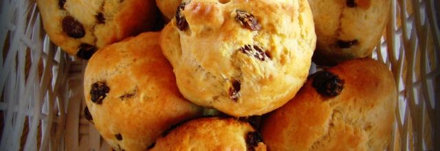 Scones aux raisins