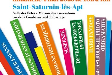 Salon de l'auto-édition de Saint Saturnin lès Apt