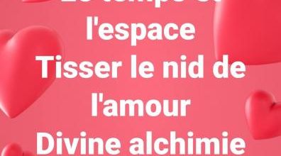 Le temps et l'espace