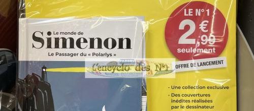 N° 1 Le monde de Simenon - Lancement 