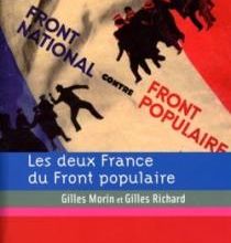 Les deux France du Front populaire - Gilles Morin et Gilles Richard