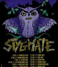 Stygmate (Paris) - En mars, le groupe sera en tournée européenne ! 