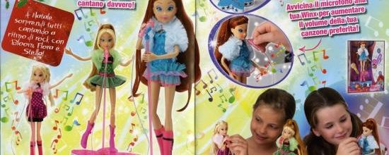 Poupées Winx Club Music Band Microphone magique