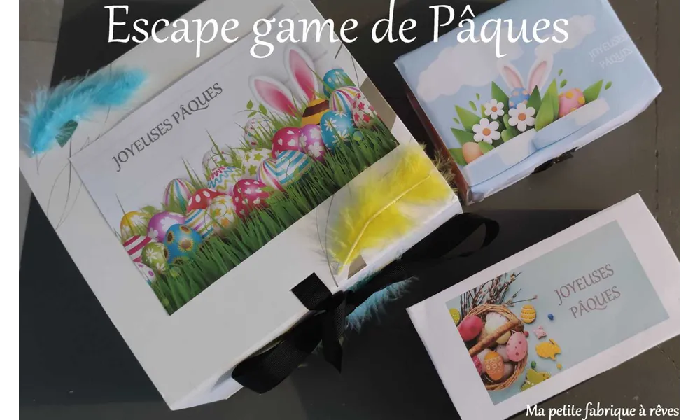 Escape game de Pâques : Le vol des œufs de Pâques