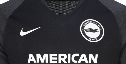 maillot officiel Brighton exterieur 2019-2020