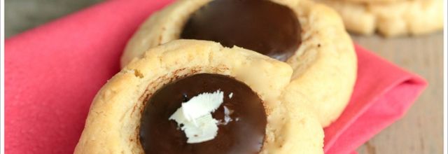 Cookies au beurre de cacahuètes & pistole de chocolat