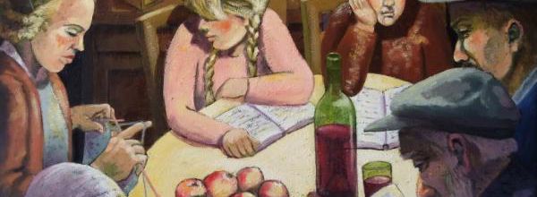 Lundi - Images d'expo : Les huiles (2) Les tableaux d'avant