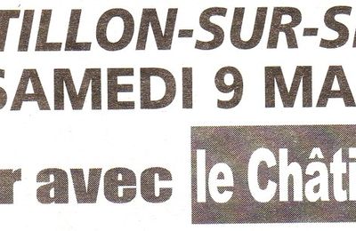 Une course pédestre dans les rues de Châtillon sur Seine....