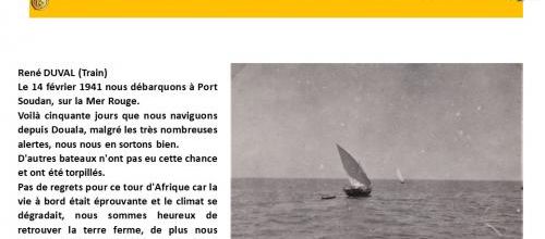 * 80e Anniversaire de la Campagne d'Erythrée (février-avril 1941) - 3 - La Légion et la Compagnie du Train de Port-Soudan à l'Erythrée