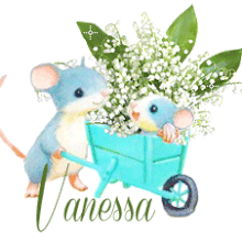 signature animee, 1ermai, muguet