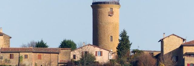 Le village d' Oingt.