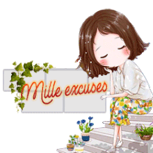 Désolé, Pardon, blinkie,gif anime