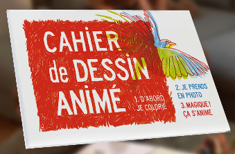  Cahier de dessin animé