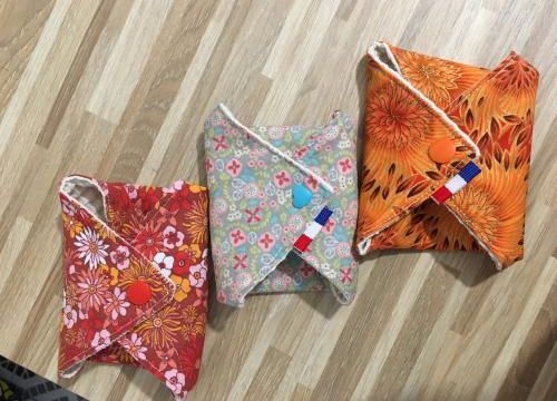 Pochettes à savon