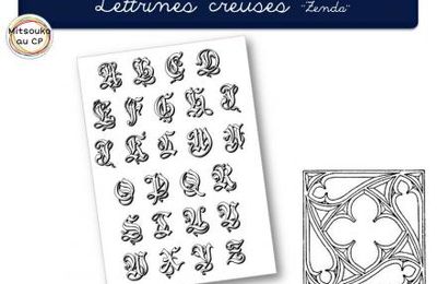 Atelier de graphisme inspiré de l'art médiéval