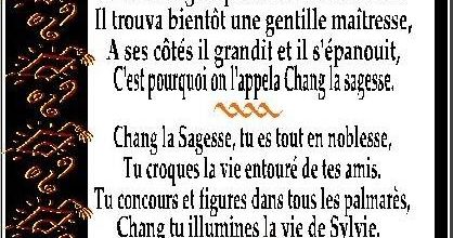 Bon anniversaire Chang!