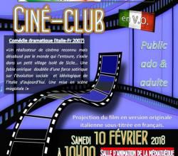 Ciné-Club le 10 février à 10h Le metteur en scène de mariages de Marco Bellochio