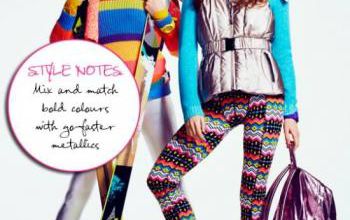 mode fashion skiing glamour