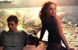 Une image de Anakin et padmé (avec une partie des paroles de la vie du bon coté de Keen'v)