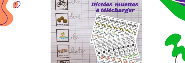 Ecrire avec des dictées muettes en CP 
