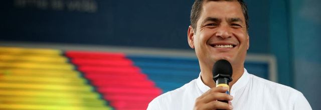 Visite de Rafael Correa en France