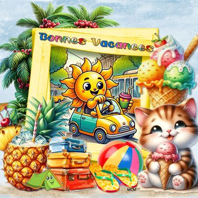 Fond écran Bonnes Vacances