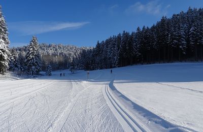 Le 3 décembre 2017: Première sortie à skis