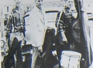 photo carl perkins +jerry lee lewis