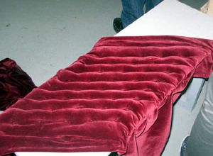 Visitez ma tente : à la poursuite du banc rouge