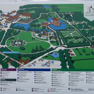 Le château d'EGESKOV (DK) 