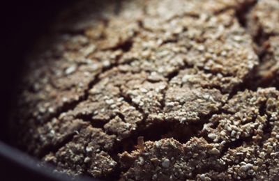 Pain complet au son d'avoine {cuisson en cocotte}