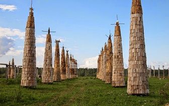 Land art géant ... 