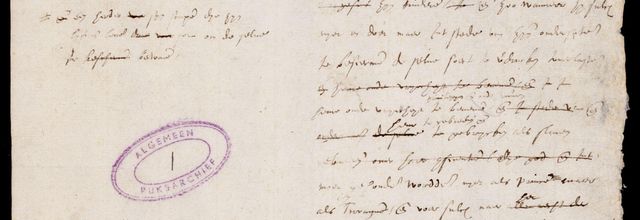 Proclamation de l'Acte d'Abjuration de la Haye