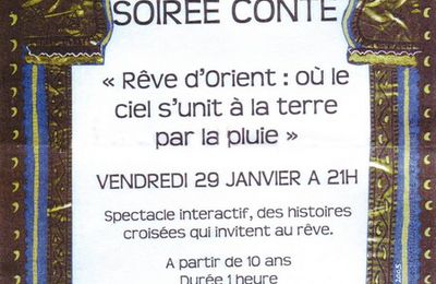 Une soirée-Contes à la MJC Lucie Aubrac...
