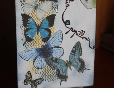 Carte postale "Papillons"