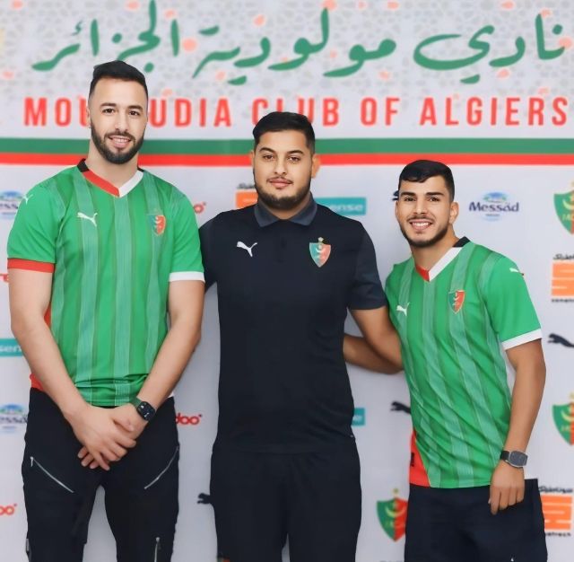 Moussaoui Toufik et Draoui Zakaria au MCA 
