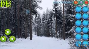 Winter wondeland forest adventure soluce
