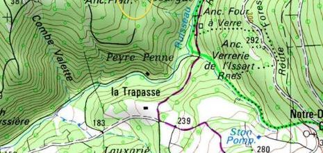 SERGE BARLAN- MESPELS (Tarn et Garonne) Site offert au club le Béryl de Tournefeuille en 1989