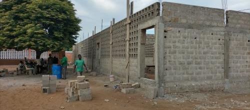 le chantier d'AGBATA le 7/11