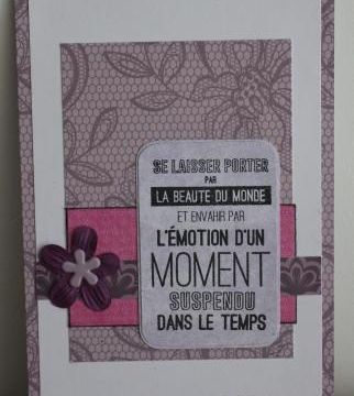 Carte émotion